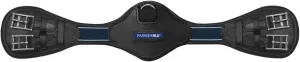 Blue Leather Dressage Girth Wave