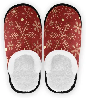 Boccsty Colorful Little Flowers Spa Slippers Flower Design House Slippers Memory Foam Slippers Indoor Outdoor Non-Slip Home Shoes M for Men Woman