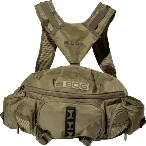 BOG Ultimatum Lumber Fanny Hunting Pack Capacity, 2.44 lb Lightweight Design, Black, 1100 Cubic inches