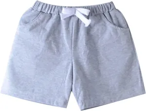 Boys Girls Sports Shorts Solid Color Elastic Dance Sports Trendy Fashion Summer Hot Short Stylish Running Beach Shorts
