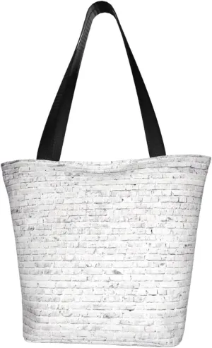 Brick Wall. Print Multifunctional Tote Daypacks for Women Work Travel Shopping Handbags Shoulder Bag