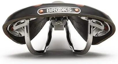 Brooks England Swift, Racing Leather Saddle with Hand-Hammered Copper Rivets