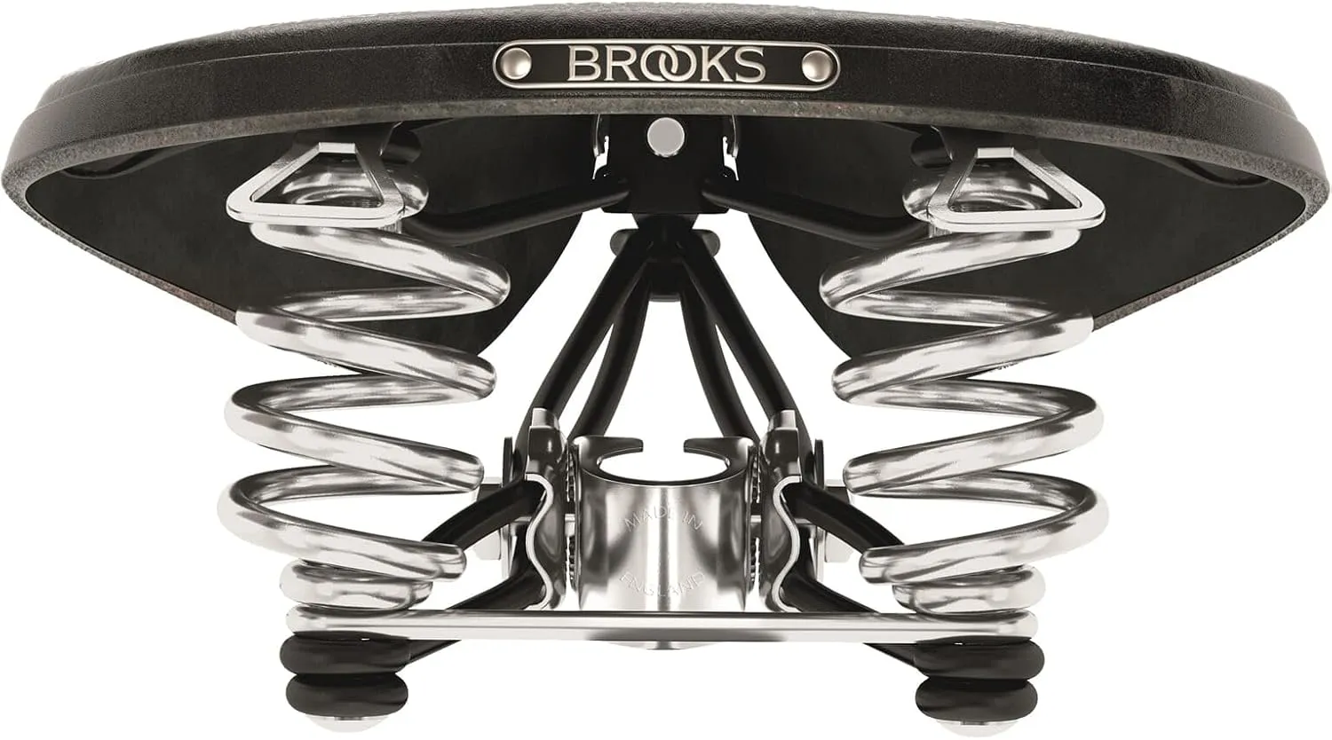 Brooks Saddles B66 Bicycle Saddle with Clamp (Men's)