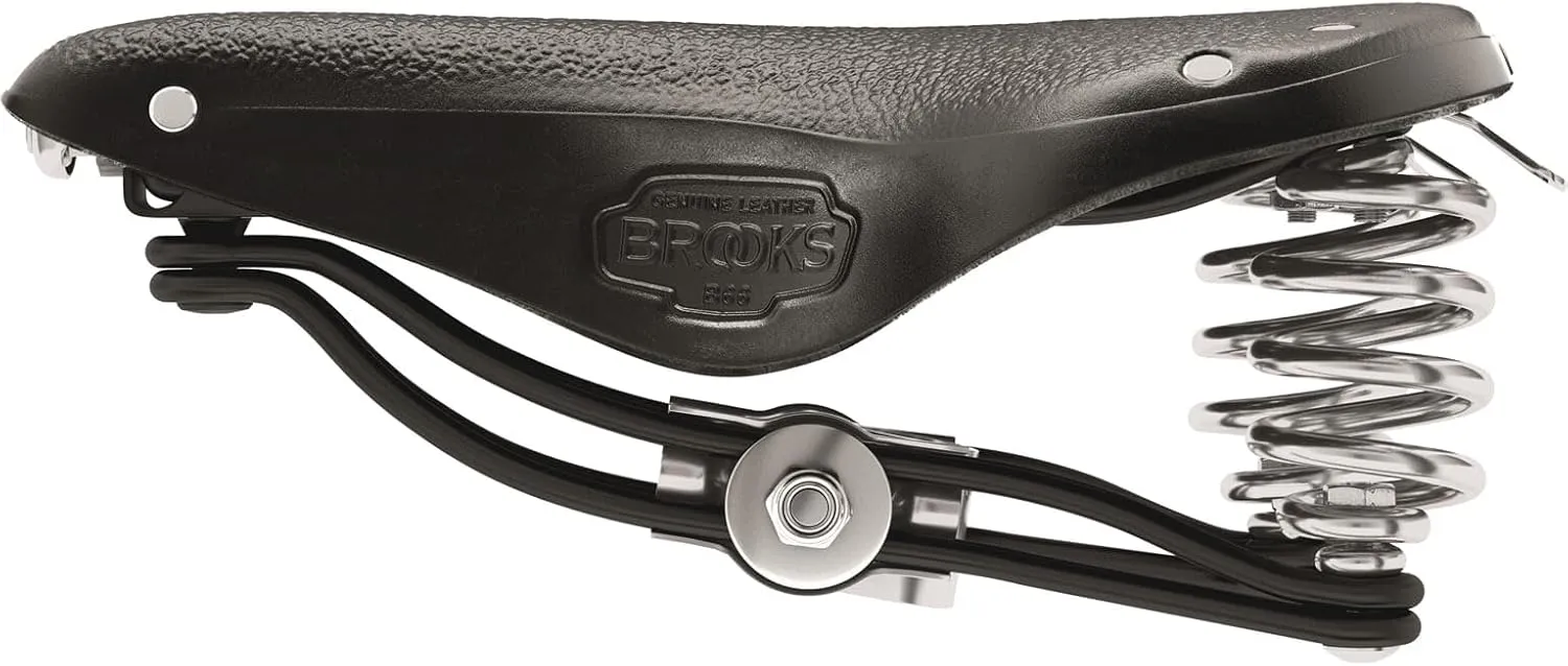 Brooks Saddles B66 Bicycle Saddle with Clamp (Men's)