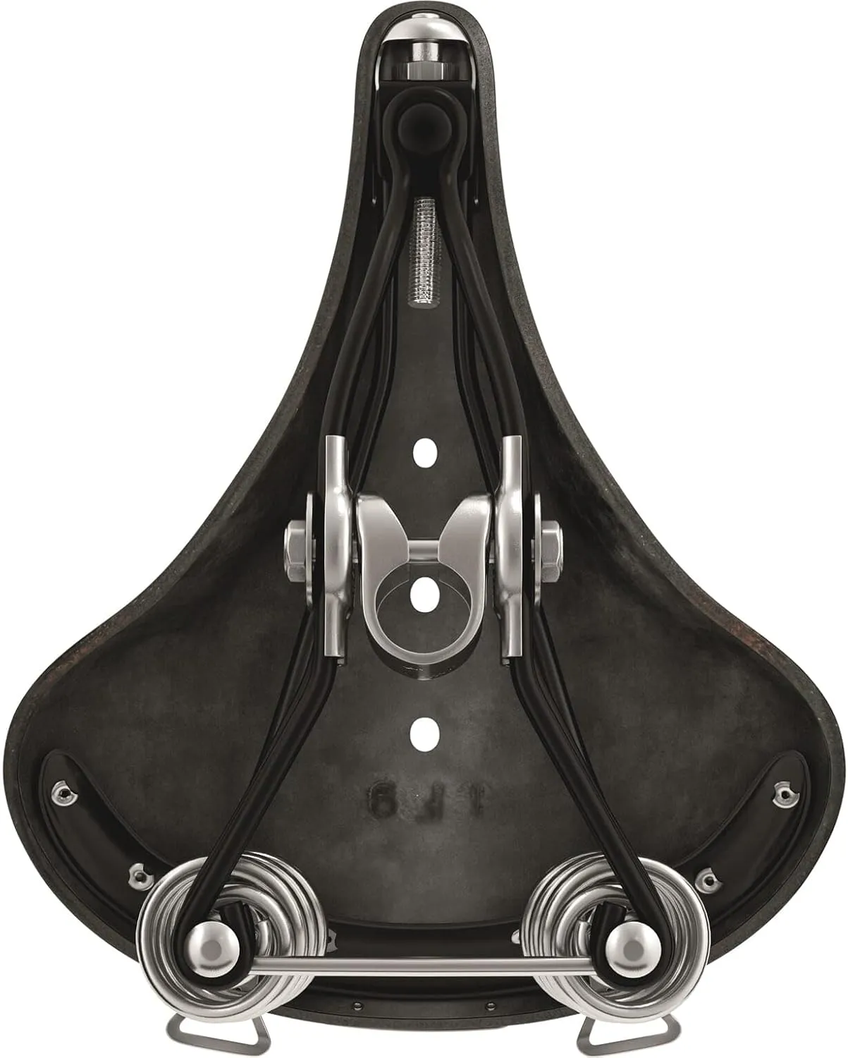 Brooks Saddles B66 Bicycle Saddle with Clamp (Men's)