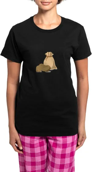 CafePress Potato Bag Pajamas Womens Novelty PJ Sleepwear