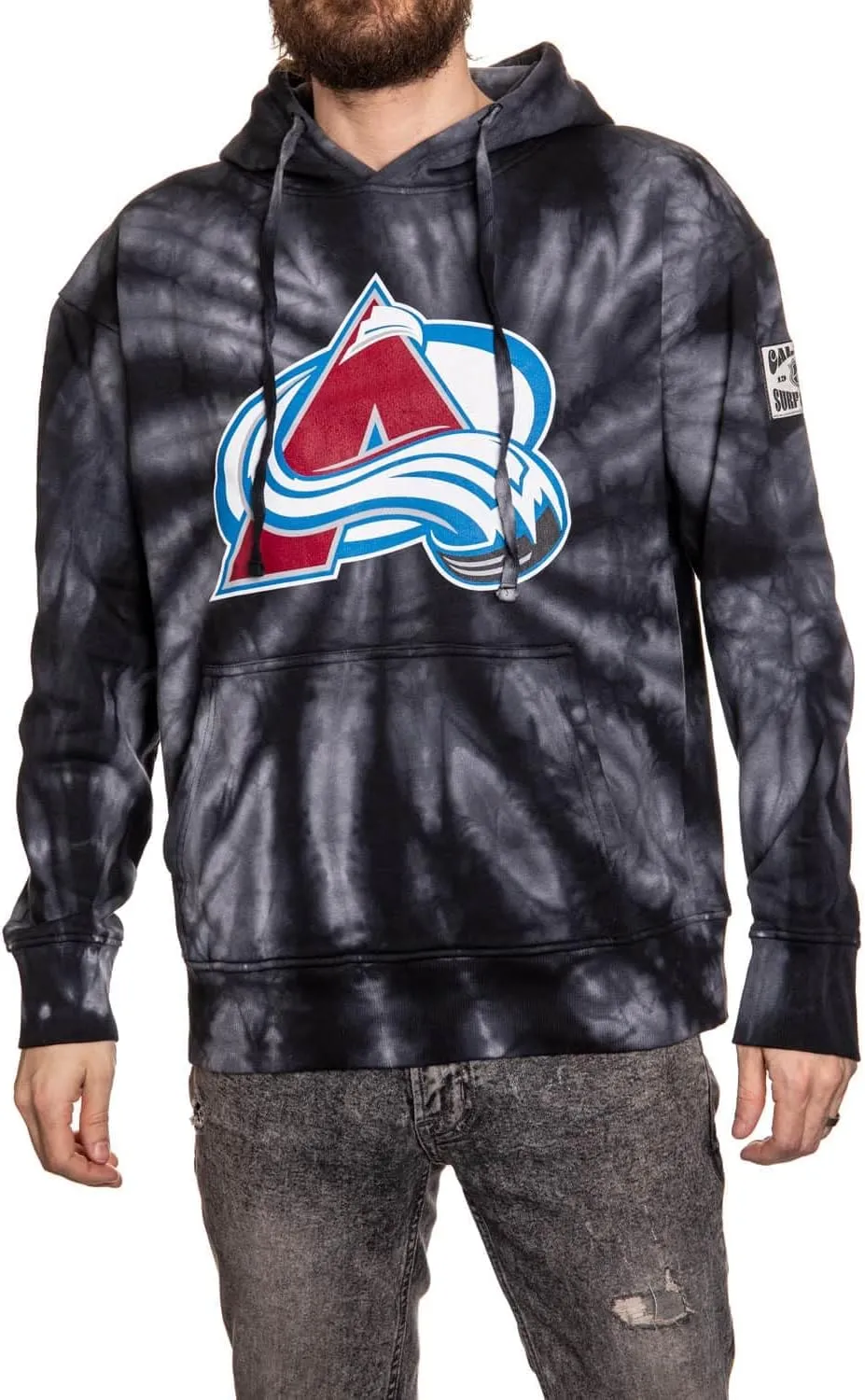Calhoun NHL Surf & Skate Unisex Spiral Tie Dye Ultra-Soft Pullover Hoodie – The Sunset Collection