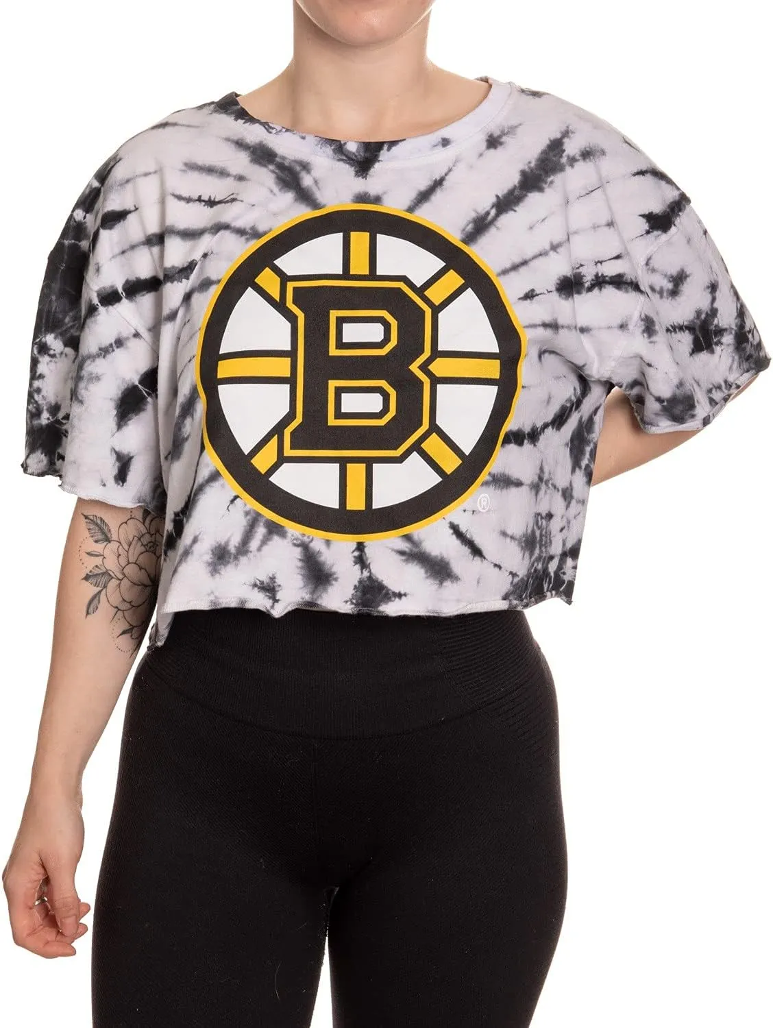 Calhoun NHL Surf & Skate Womens Oversize Drop Shoulder Crop T-Shirt – The Sunset Collection