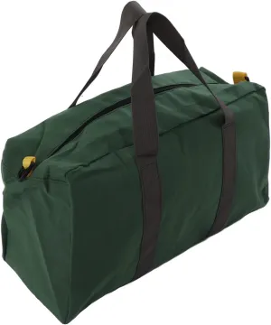 Canvas Tool Bag, 20in Heavy Duty Tool Bag Wide Mouth Tool Bag Zippered Tool Tote Close Top Mechanics Storage Bag Large Capacity Water Resistant for Cars Drill Garden Electrician Wrenches Pliers(20in)