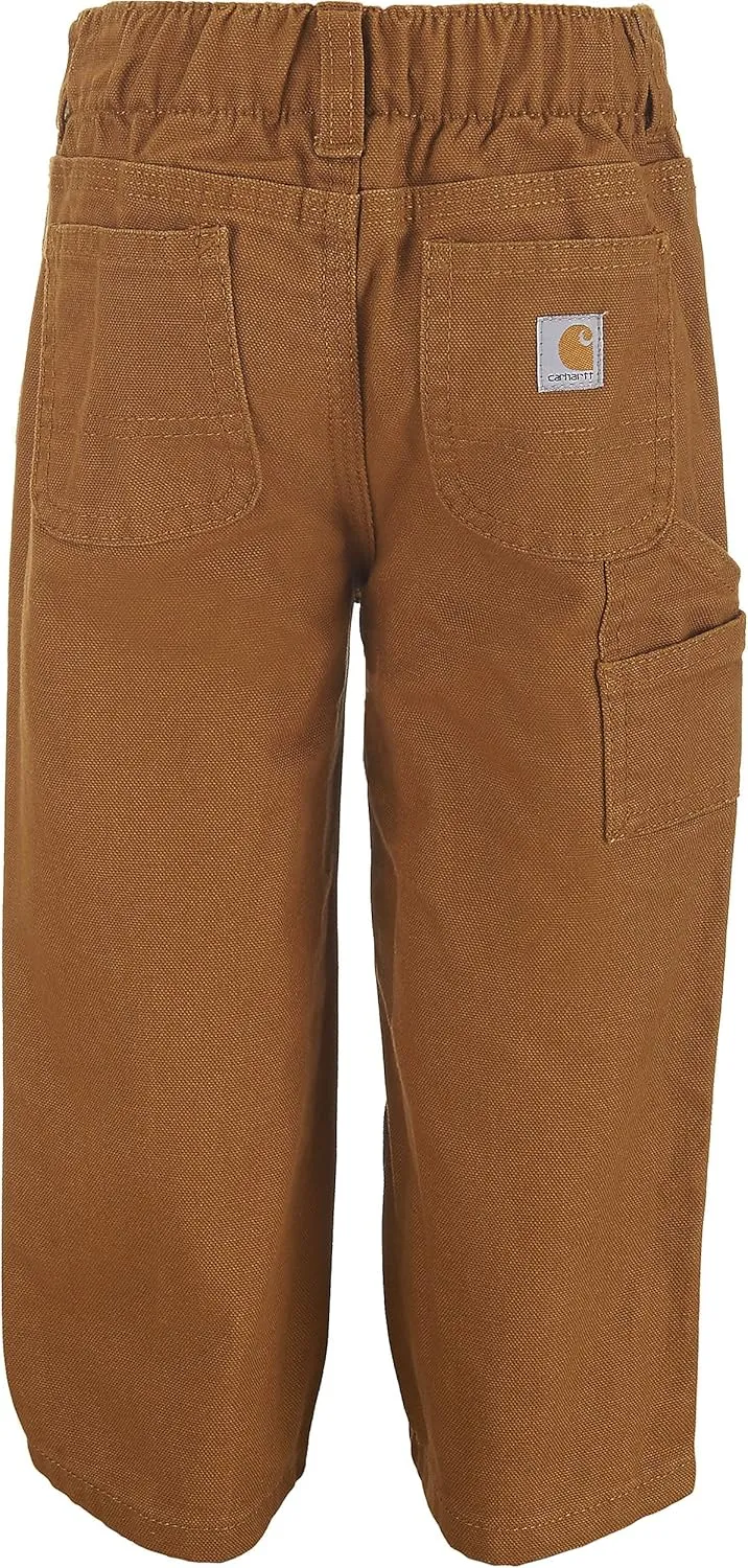 Carhartt Baby Boys' & Toddler Washed Dungaree Pants