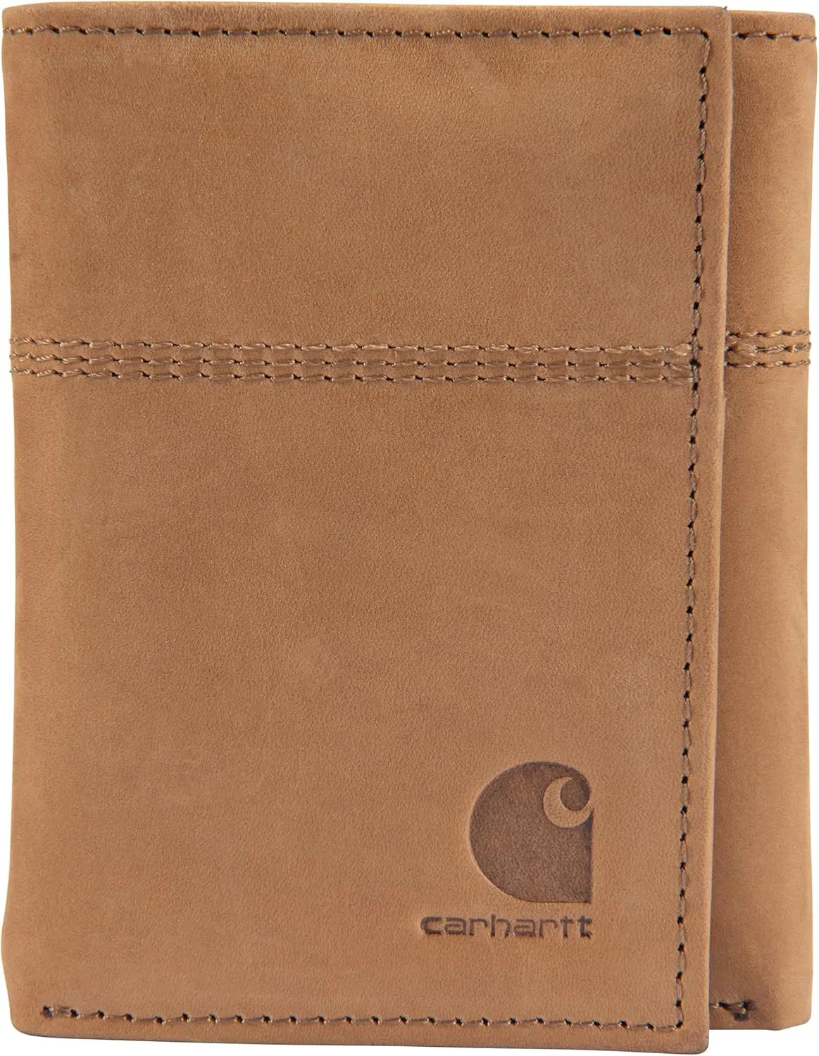 Carhartt Men's Casual Saddle Leather Wallets, Available in Multiple Styles and Colors