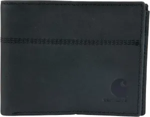 Carhartt Men's Casual Saddle Leather Wallets, Available in Multiple Styles and Colors