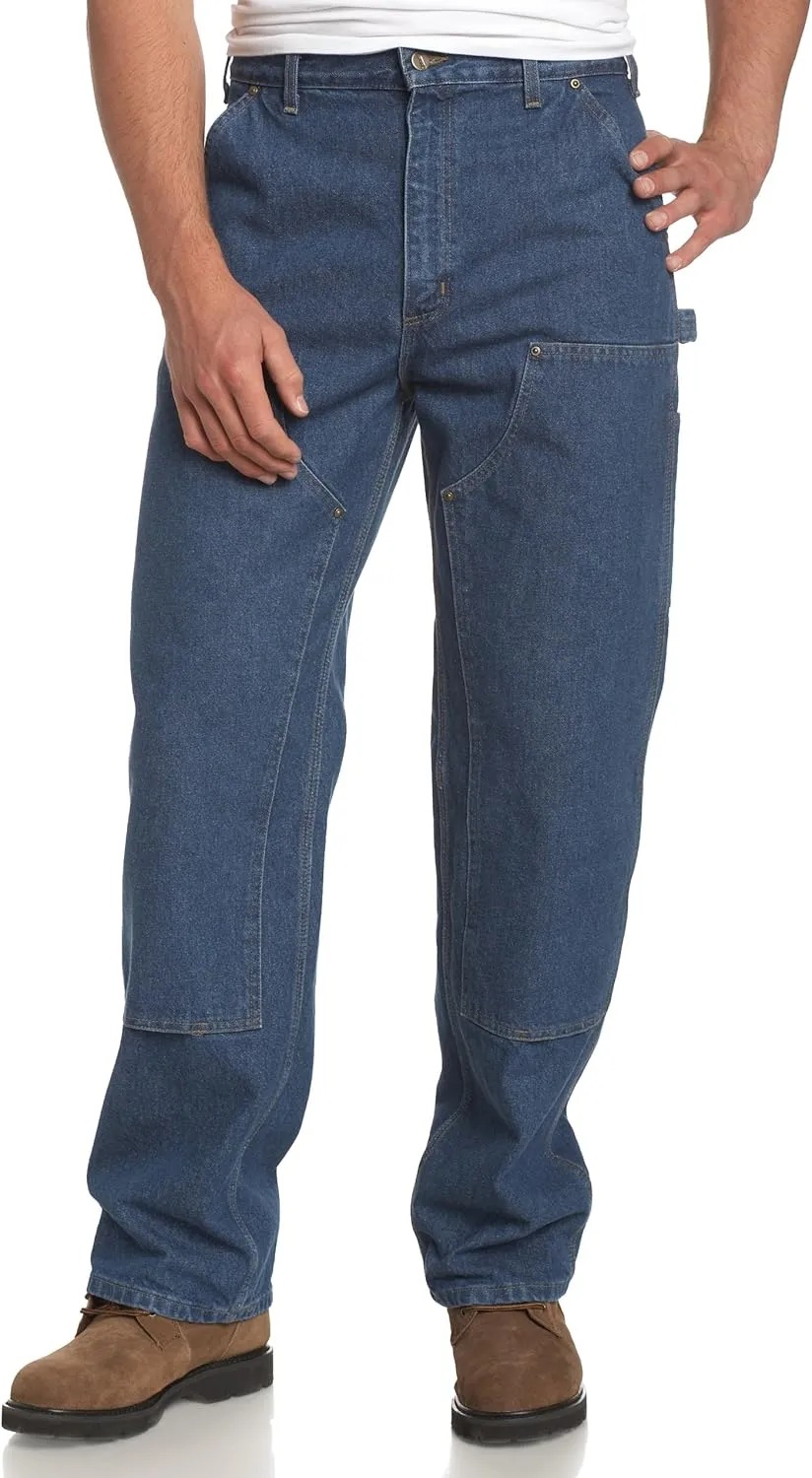 Carhartt Men's Loose Fit Washed Duck Double-Front Utility Work Pant