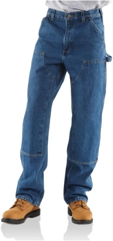 Carhartt Men's Loose Fit Washed Duck Double-Front Utility Work Pant