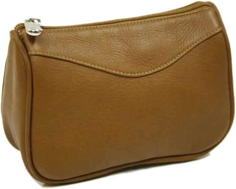 Carry-All Zip Pouch, Saddle, One Size
