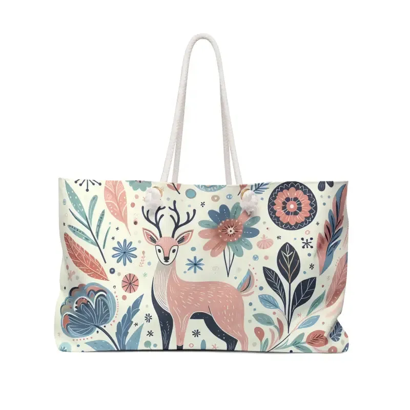 Chic Pastel Weekender Bag for Stylish Getaways