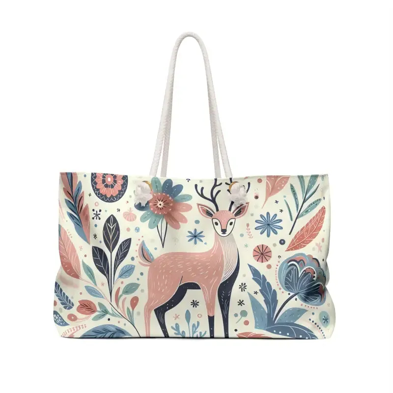 Chic Pastel Weekender Bag for Stylish Getaways