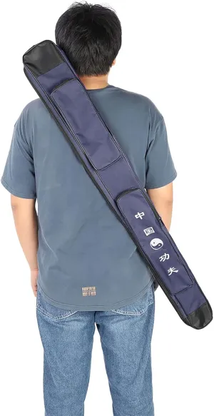 Chinese Martial Arts Thick Canvas Single layer Sword Multifunction Shoulder Carry Bag