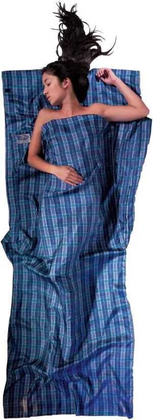 COCOON Premium TravelSheet - Silk Ripstop Rectangular Sleeping Bag Liner for Adults