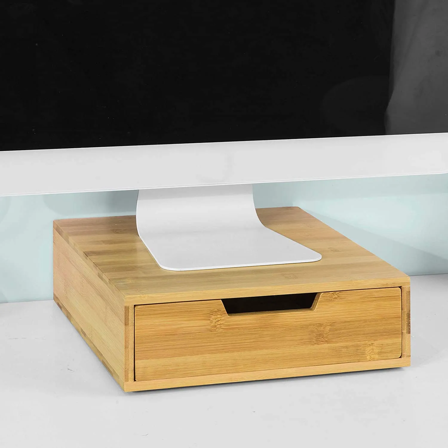 Coffee Machine Stand and Storage Box for Coffee Capsules and Tea Bags