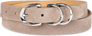 Cole Haan Women's Metal Loop Skinny Dress Belt