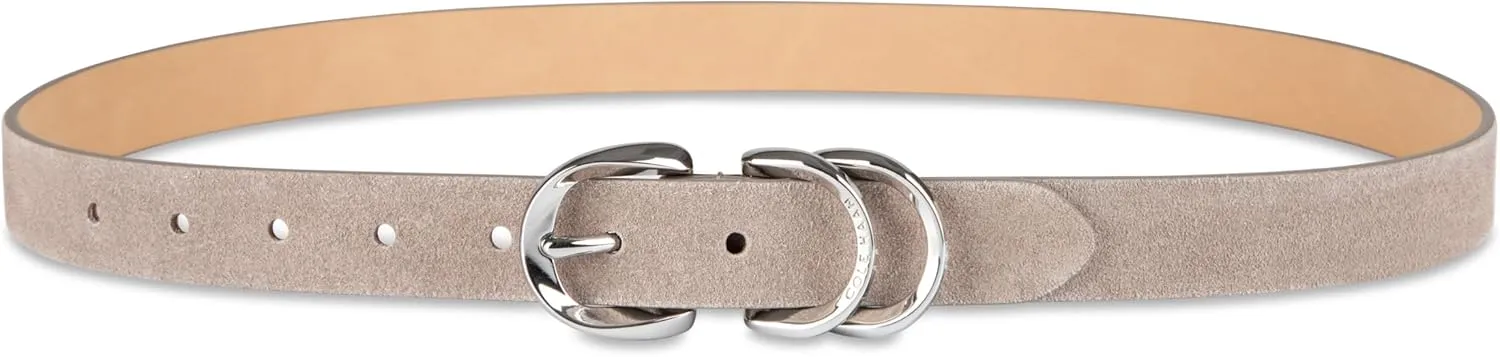 Cole Haan Women's Metal Loop Skinny Dress Belt