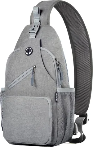 Crossbody Sling Bag for Men with Adjustable Shoulder Strap Shoulder Backpack Chest Bag Travel Hiking Daypacks
