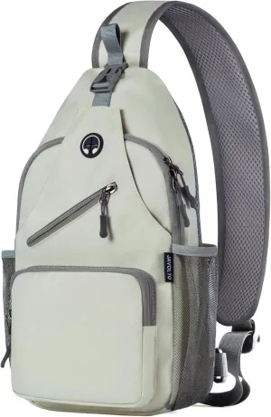Crossbody Sling Bag for Men with Adjustable Shoulder Strap Shoulder Backpack Chest Bag Travel Hiking Daypacks