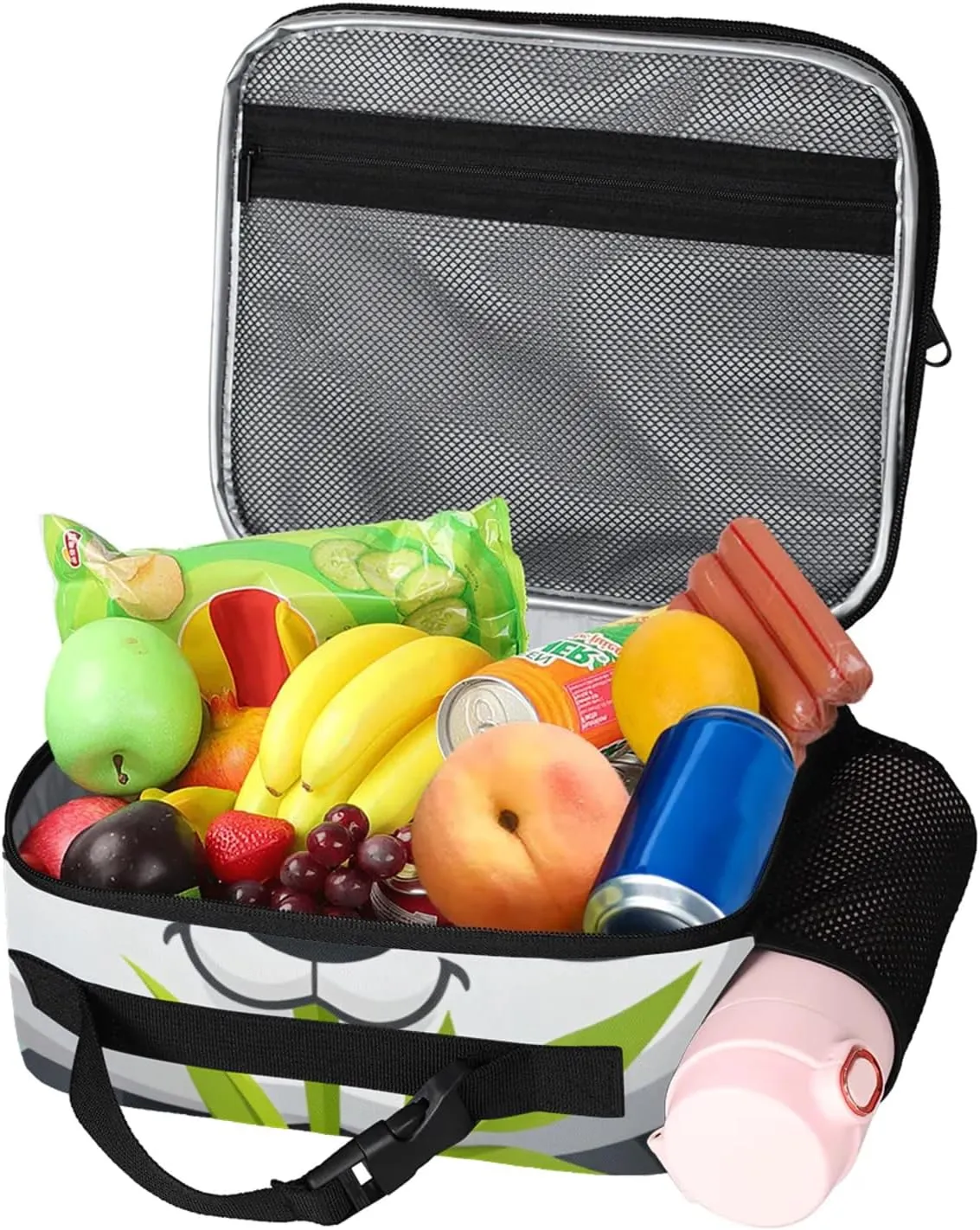 Custom Asian Panda Backpack and Lunch Box Set Personalized Backpack with Name, Customized Cute Pandas Lightweight Waterproof Travel Casual Daypacks