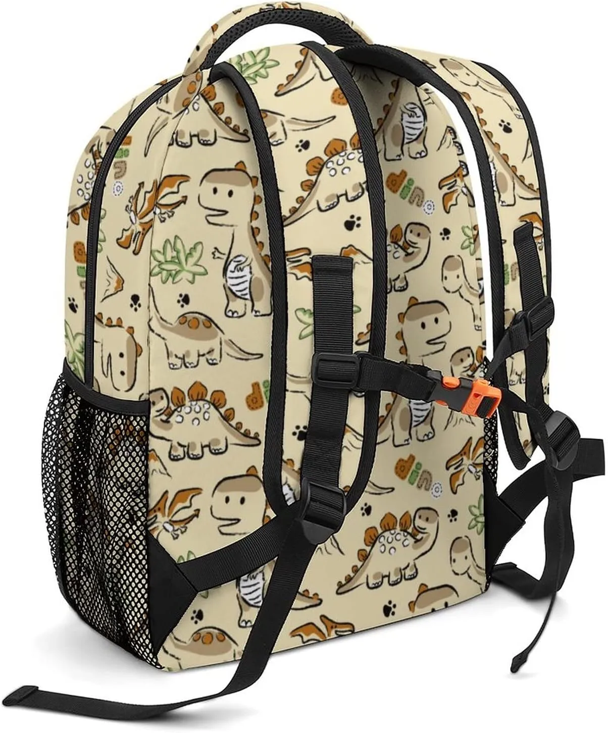 Custom Cute Dinosaur Paw Backpack Personalized Name Text Backpack Daypacks Customized BookBags School Bag for Student Boys Girls