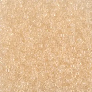 DB 1409, Champagne-Transparent - Miyuki Delica Beads - Size 11 - 5 grams - Japanese Cylinder Seed Beads - Retail & Wholesale