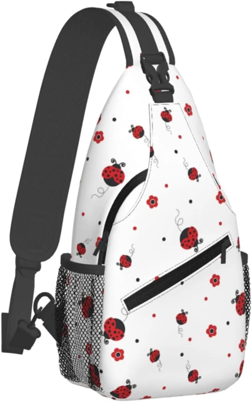 Dinosaur Crossbody Bags Men Cross Chest Bag Women Adjustable Sling Backpack Shoulder Bag
