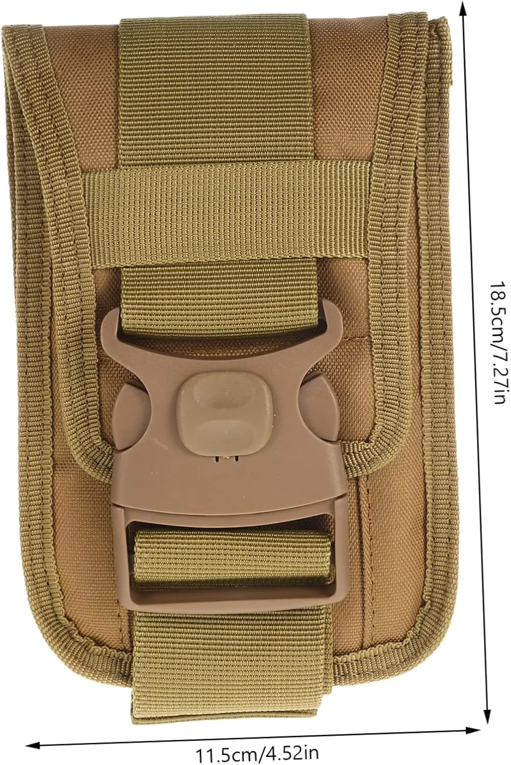 DOITOOL Multifunctional Multi-Pocket Waist Bag for Outdoor Phone Holder Belt Bag Cell Phone Pouch Hiking Waist Pack