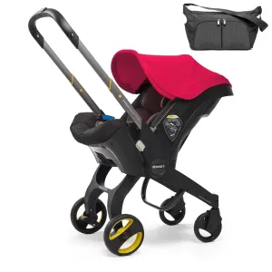 Doona  Car Seat - Flame Red (With Essential Bag)