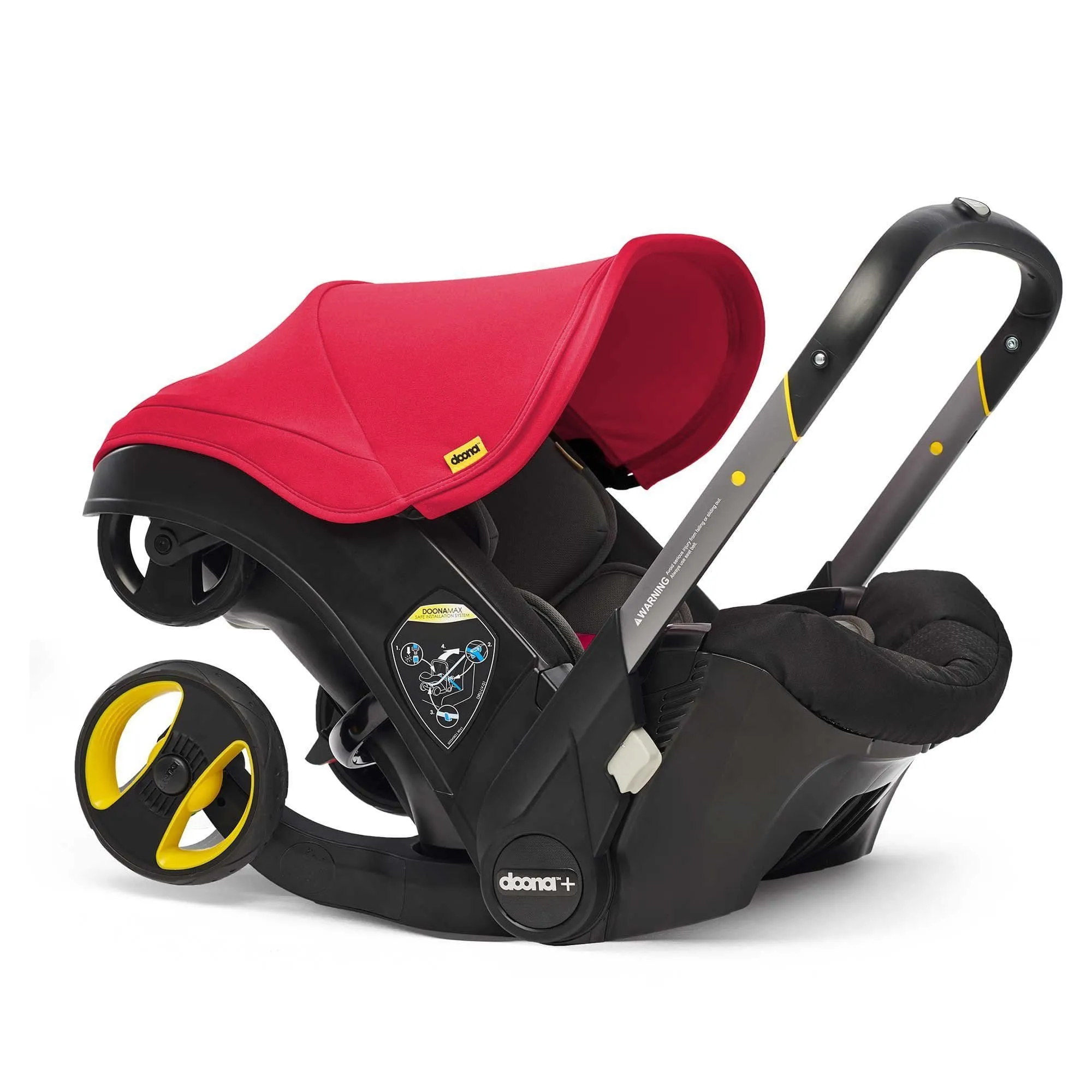 Doona  Car Seat - Flame Red (With Essential Bag)