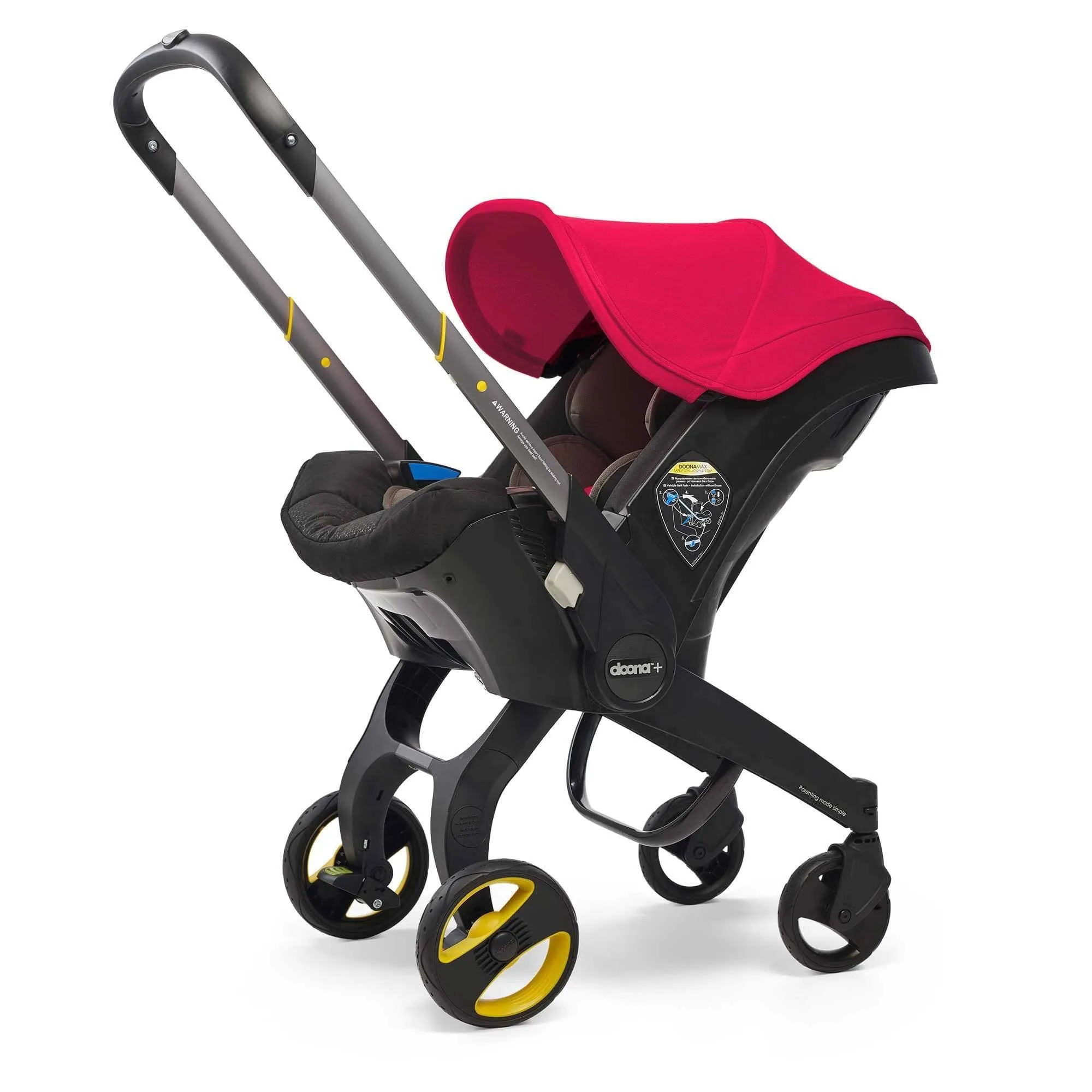 Doona  Car Seat - Flame Red (With Essential Bag)