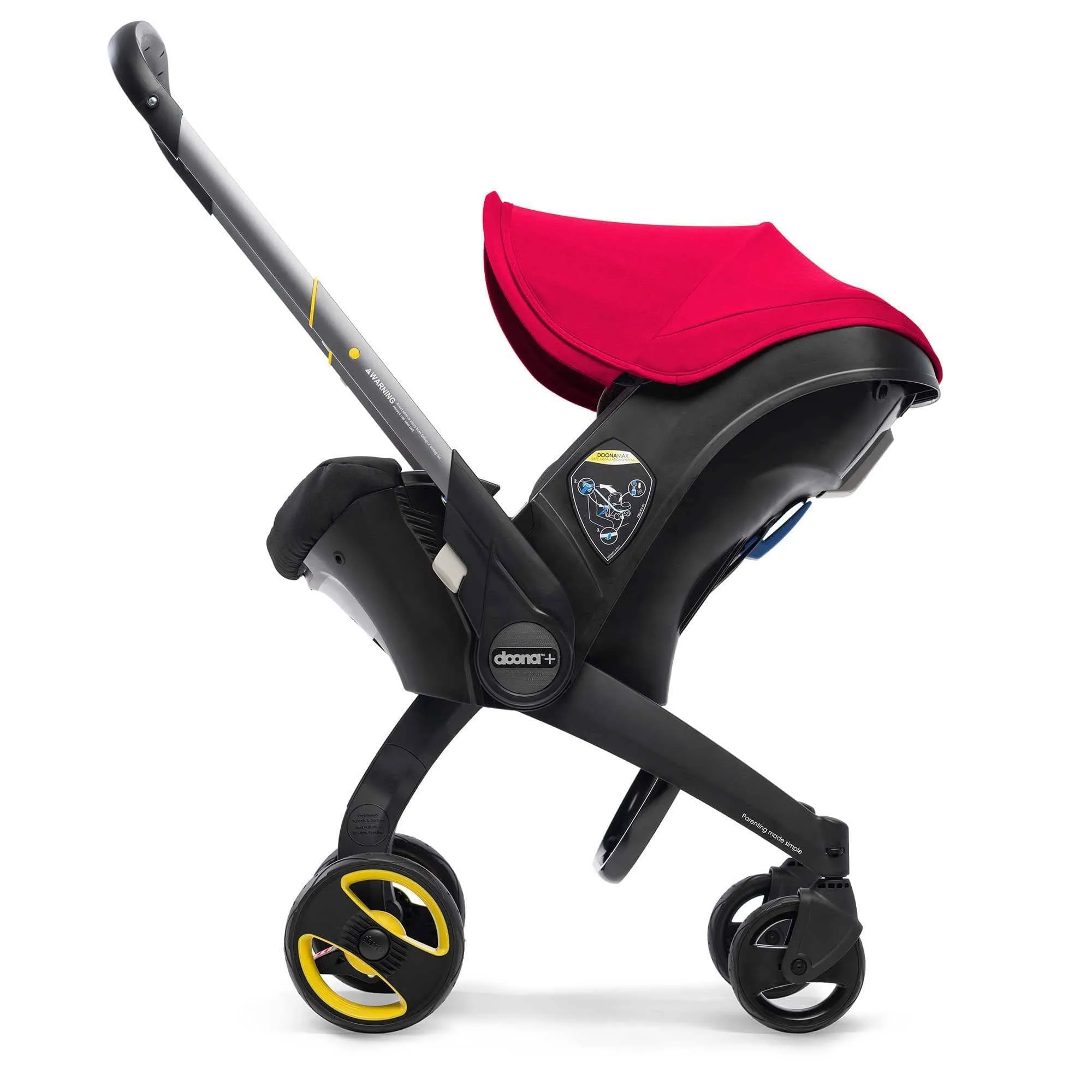 Doona  Car Seat - Flame Red (With Essential Bag)