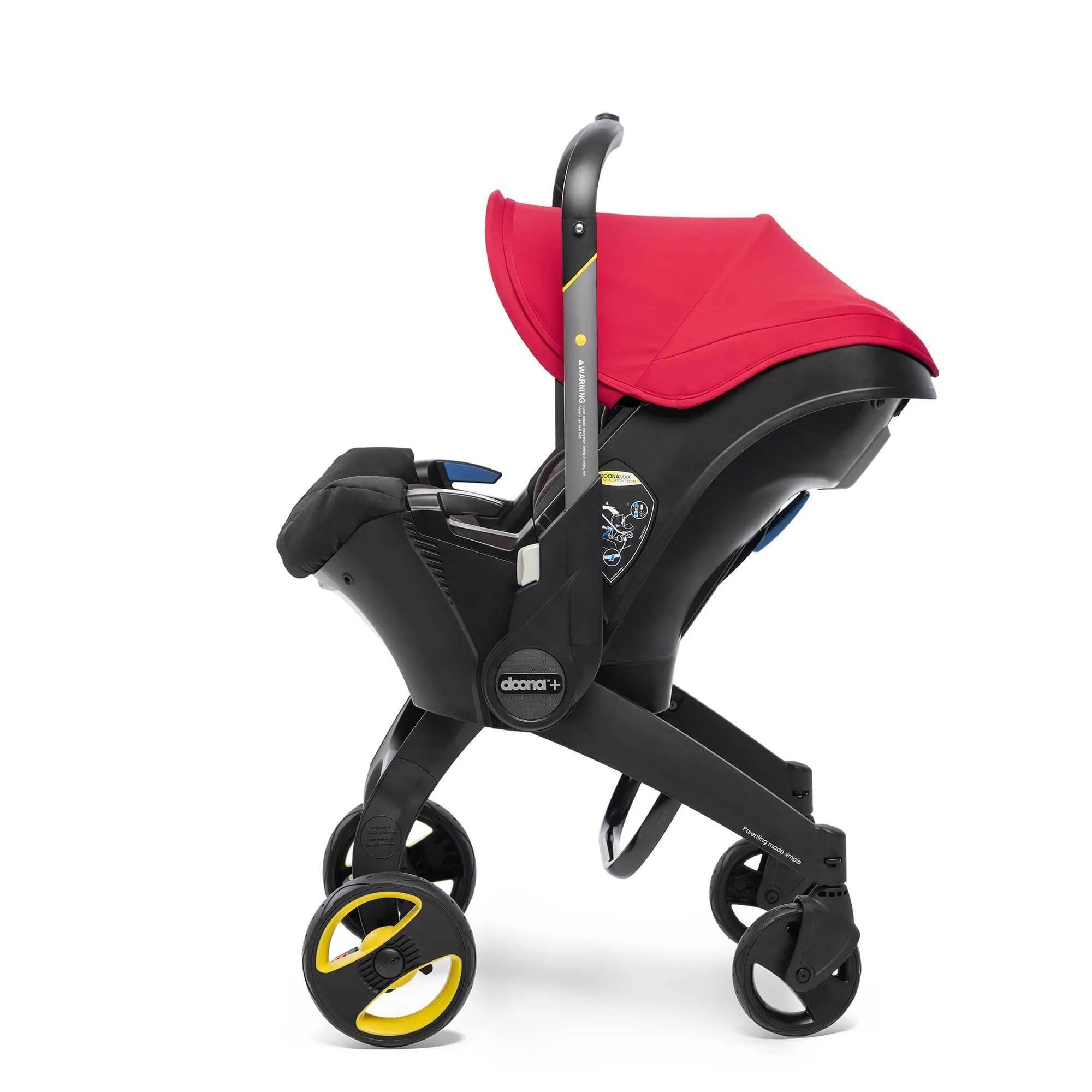 Doona  Car Seat - Flame Red (With Essential Bag)