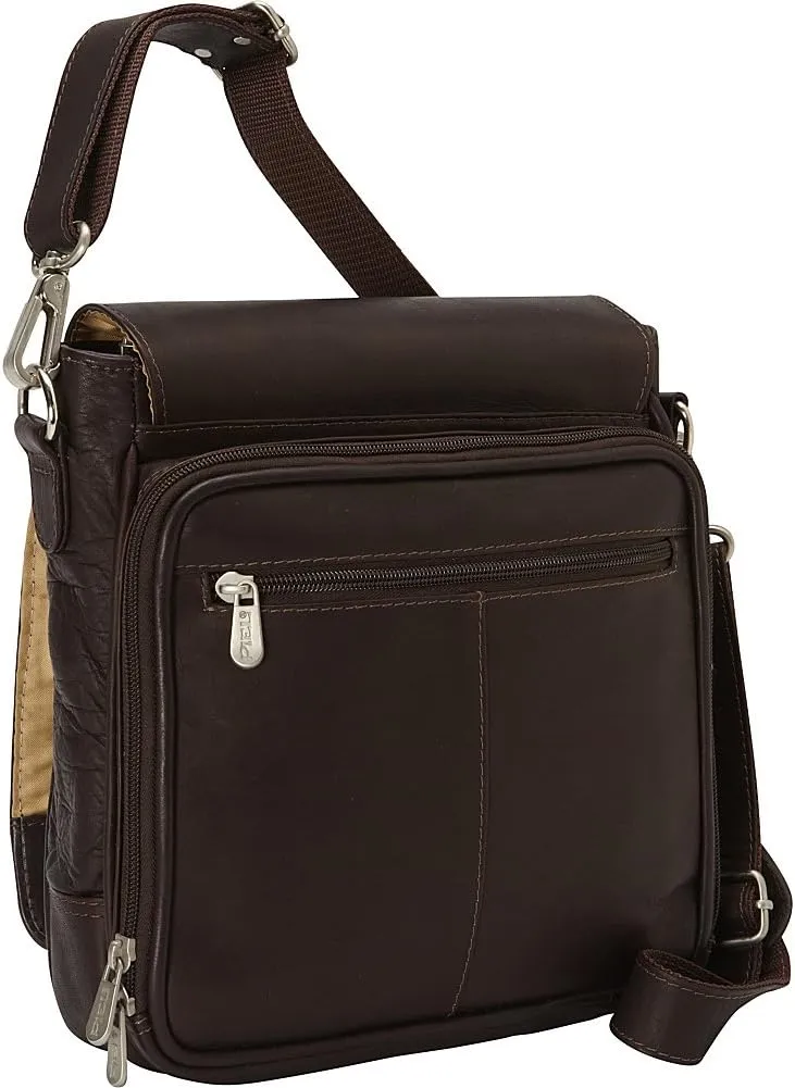 Double Loop Tablet Carry-All, Saddle, One Size