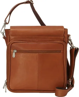 Double Loop Tablet Carry-All, Saddle, One Size