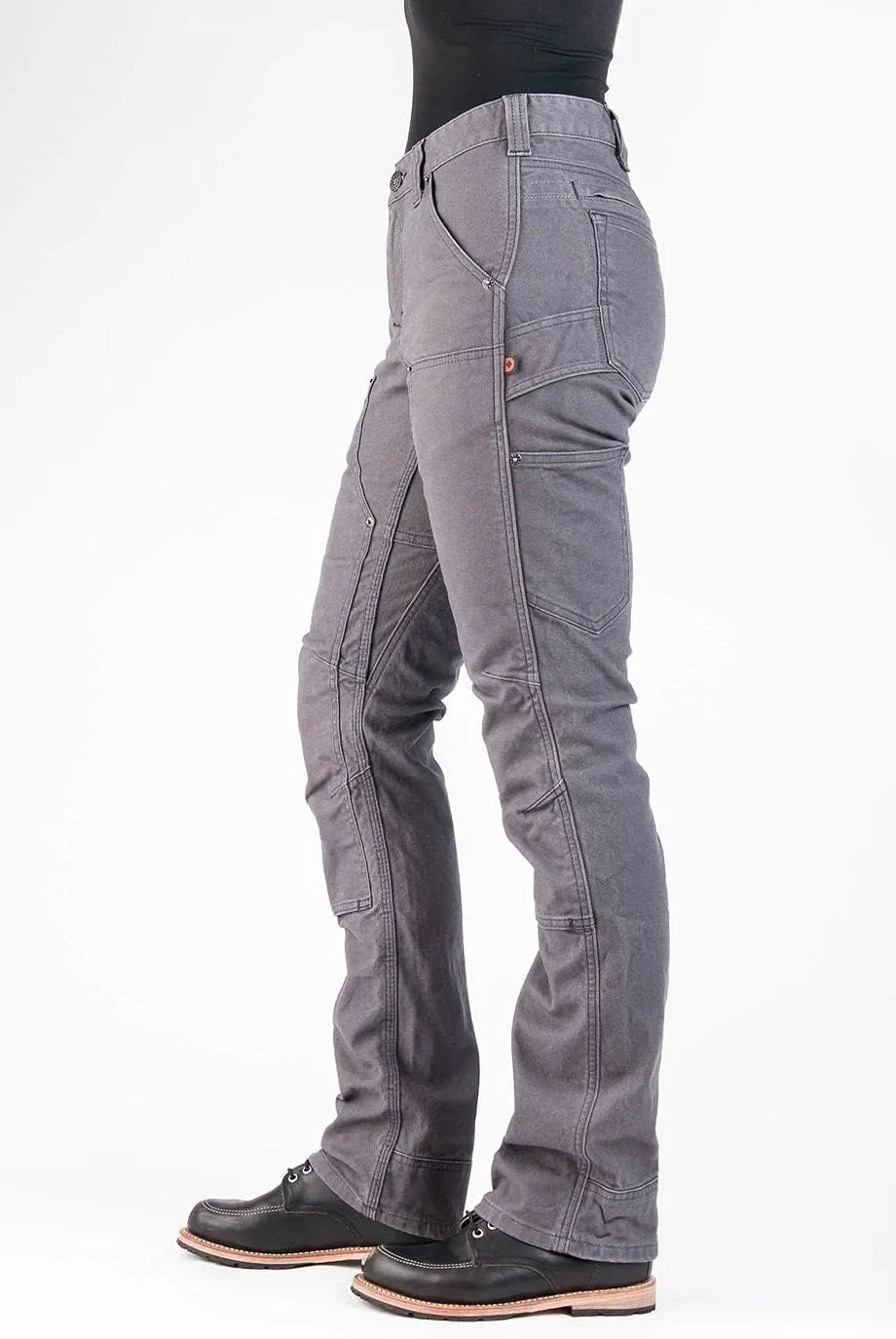 Dovetail Workwear Britt Utility Cargo Pants for Women, Straight Leg Fit, 11 Functional Pockets