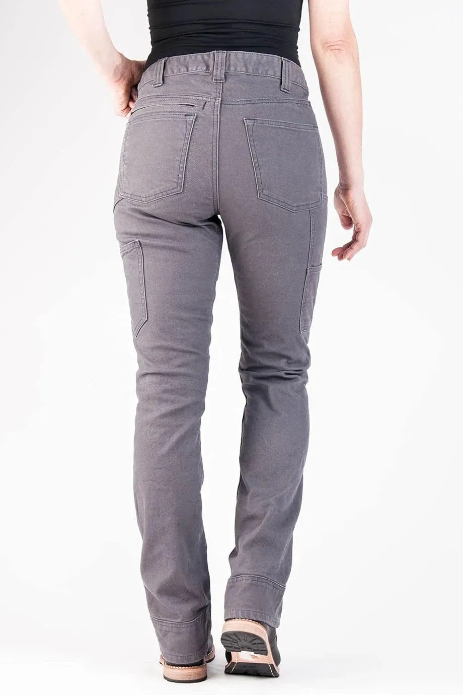 Dovetail Workwear Britt Utility Cargo Pants for Women, Straight Leg Fit, 11 Functional Pockets