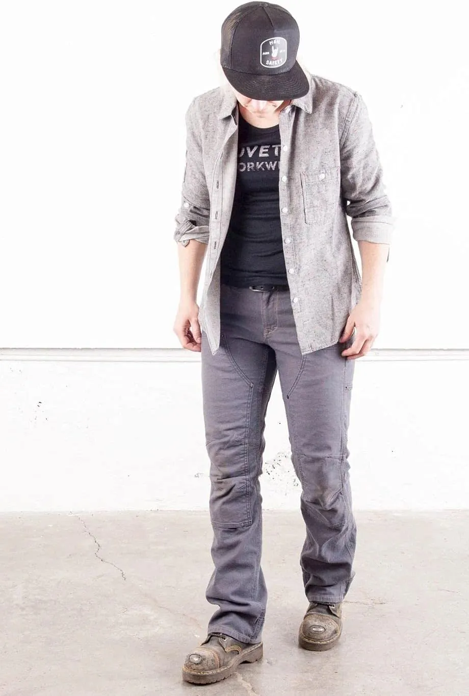 Dovetail Workwear Britt Utility Cargo Pants for Women, Straight Leg Fit, 11 Functional Pockets