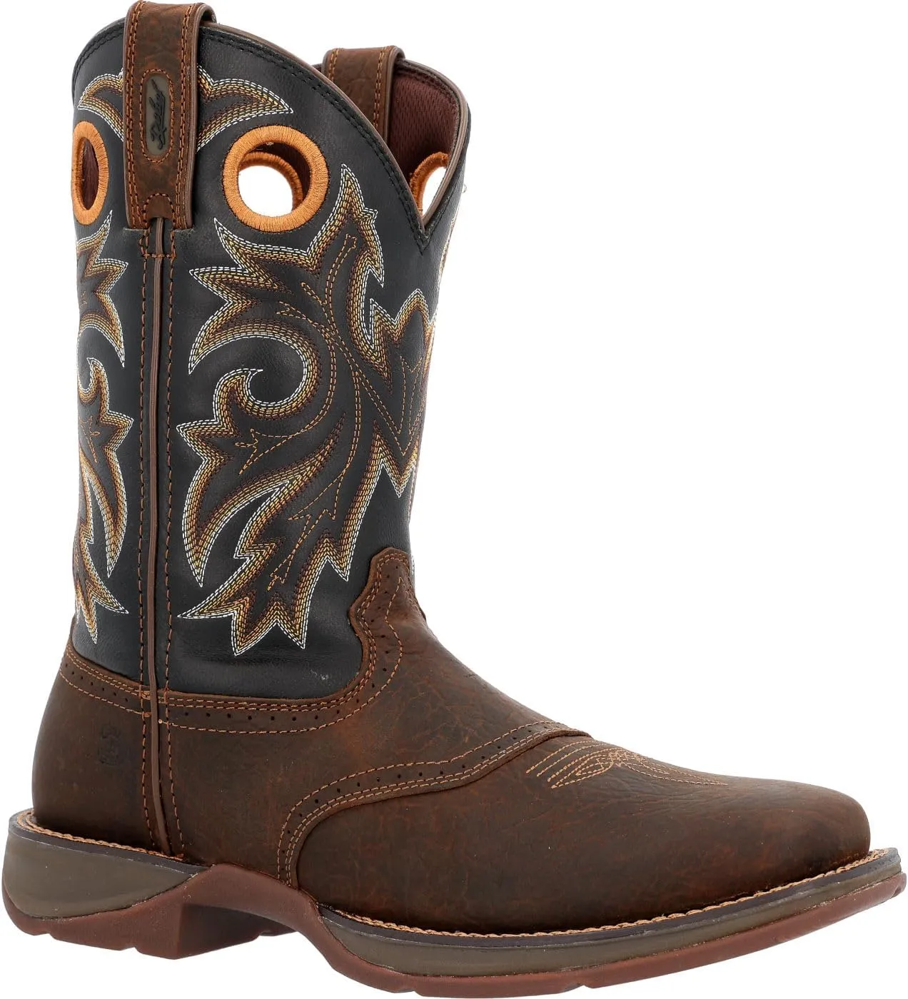 Durango® Rebel™ with InsulKul™ Western Boot, Tobacco Leaf And Black, Size 10.5(M)