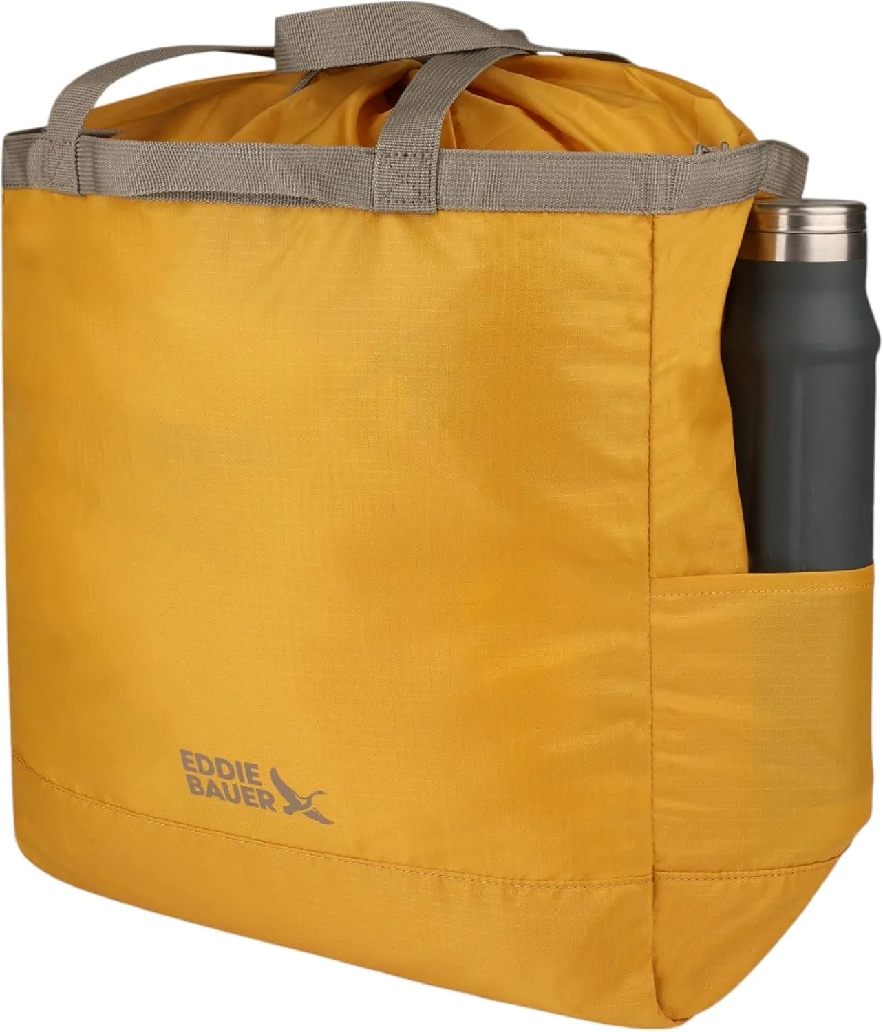 Eddie Bauer Stowaway Packable Tote Bag | Lightweight | Compact | Cinch Closure | Ripstop Nylon | 25l Capacity