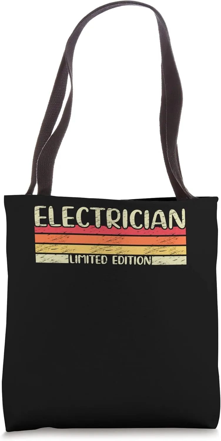 Electrician Limited Edition Voltage Lineman Circuit Cable Tote Bag
