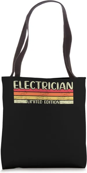 Electrician Limited Edition Voltage Lineman Circuit Cable Tote Bag