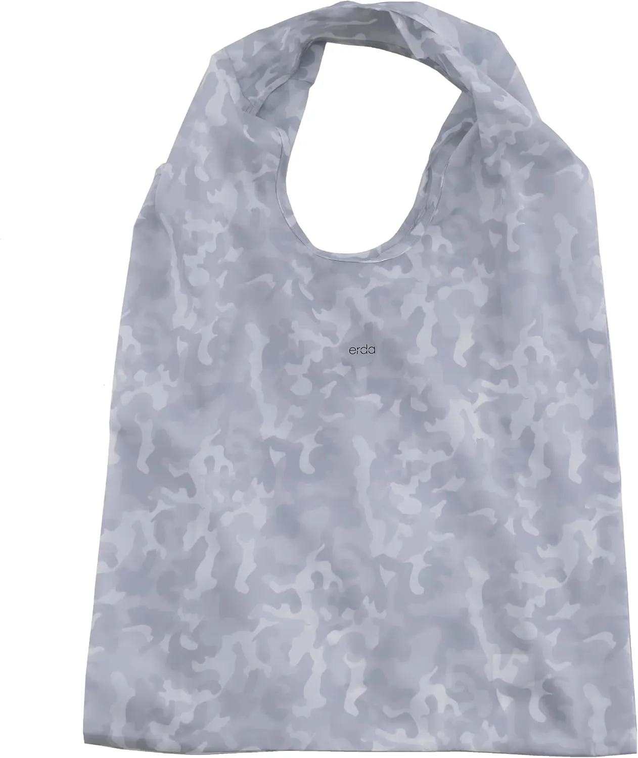 erda Large Reusable Grocery/Shopping Bag, Made with Recycled Water Bottles - Arctic Camo