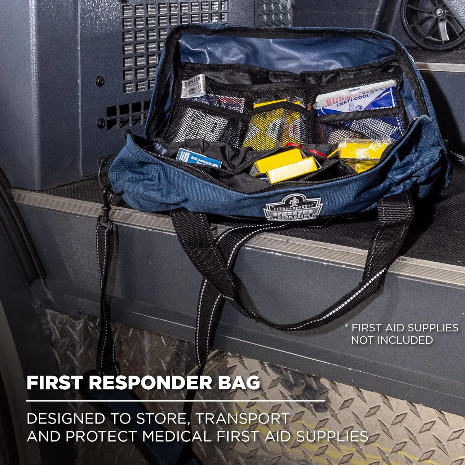 Ergodyne Arsenal 5220 Medic First Responder Trauma Bag, Blue