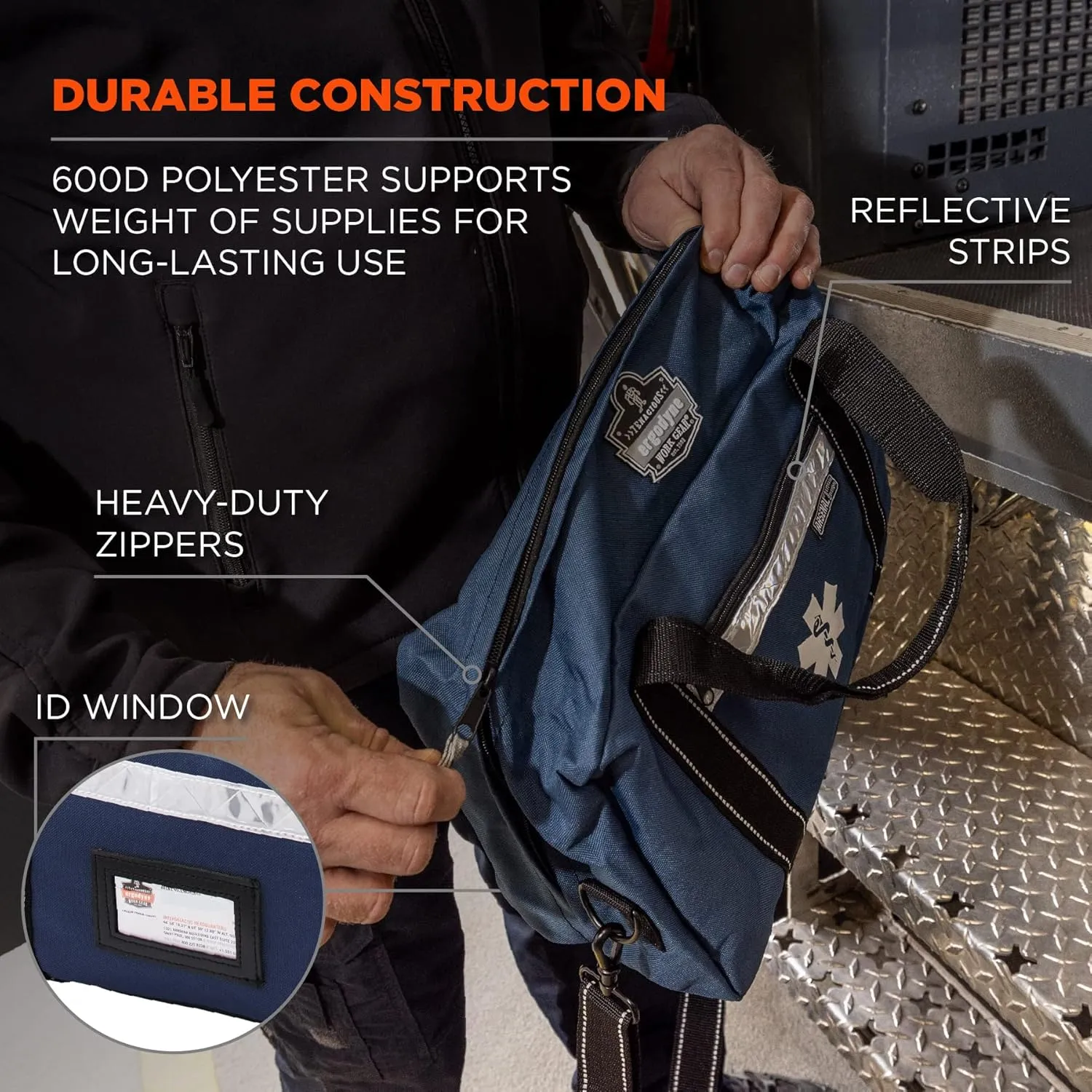 Ergodyne Arsenal 5220 Medic First Responder Trauma Bag, Blue